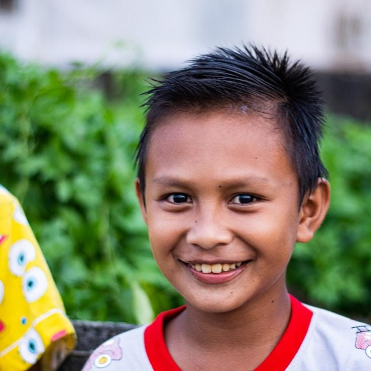 Portrait of Maya Lin, group coordinator and fusion cooking expert